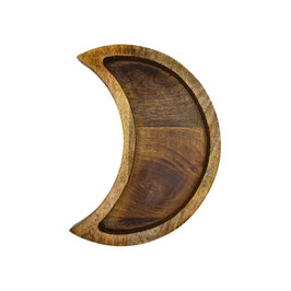 Plateau croissant de lune - Bois de manguier