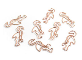 FLAMINGO CLIPS COPPER