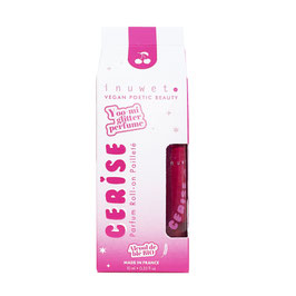 INUWET - Parfum Roll-on Pailleté Cerise
