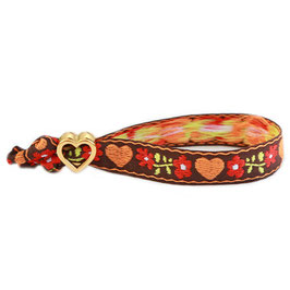 LOVE IBIZA - Bracelet tissé fleur gypsy