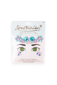 GREAT PRETENDERS - Feuille de cristaux pour le visage - Jardin des papillons