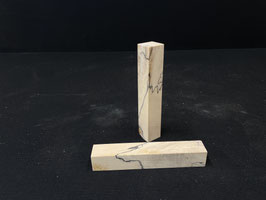 Ahorn gestockt 130x22x22
