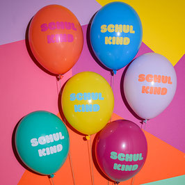 Ballons „Schulkind“ | 100% Naturkautschuk | Ava&Yves