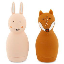 Badespielzeug Spritztiere Hase & Fuchs | Mrs. Rabbit & Mr. Fox | Trixie
