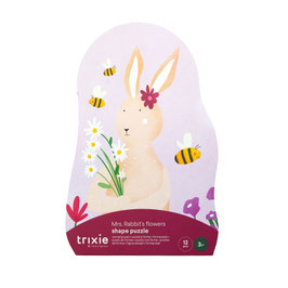 Puzzle Mrs. Rabbit's Blumen | 12 Teile | Trixie