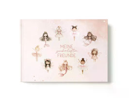 Freundebuch Kindergarten & Schule | Ballerina, Fee & Meerjungfrau | heeaven