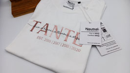 TANTE T-Shirt weiß | roségold mit Namen | verschiedene Größen