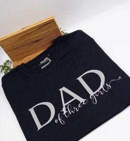 DAD of T-Shirt schwarz | grau | verschiedene Größen