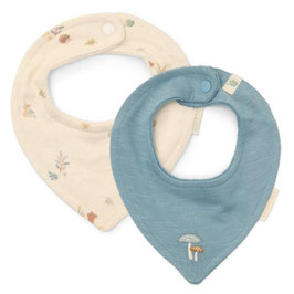 Bandana-Lätzchen 2er-Set | Forest Friends | Little Dutch