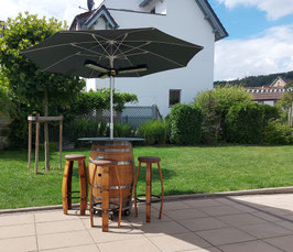 SOMMERGLÜCK - Tagsüber Schatten und Abends Ambiente