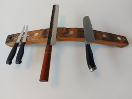 Magnetischer Messerhalter aus Fassholz