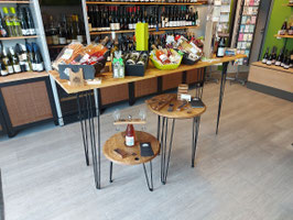 Couchtisch aus Fassdeckel