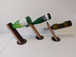 Einzelner Flaschenhalter aus Weinfass-Daube