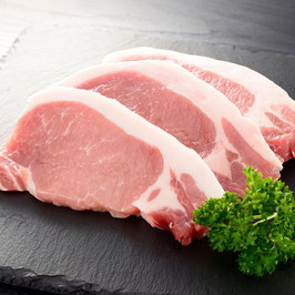 Kagoshima Black Pork Loin thick cut 350g