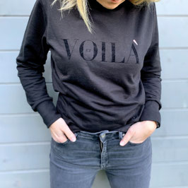 VOILÀ Sweatshirt black