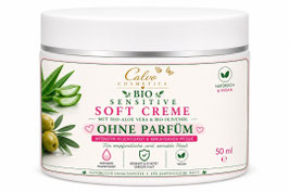 Bio Sensitive Soft Creme – Aloe Vera & Bio-Olivenöl OHNE PARFÜM 50 ml