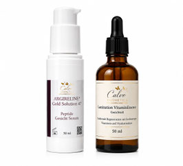 Luxoury Glow Lifting Set Peptide Serum & Luxus Vitamin Gesicht Öl