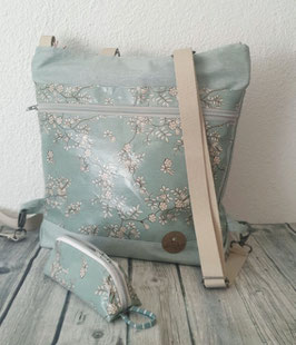 RucksackShopper "sorellinA"  Eisblumen De Luxe