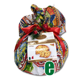 PANETTONE ARTIGIANALE TRADIZIONALE CON UVETTA E CANDITI LA TRUSCIA KG 1