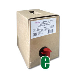 VINO BIANCO GHEPPIO ROSSO 10,5% 3 LITRI