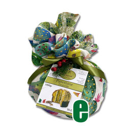 PANETTONE ARTIGIANALE FARCITO CON CREMA DI PISTACCHIO LA TRUSCIA KG 1
