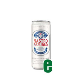 BIRRA NASTRO AZZURRO LATTINA CL 33