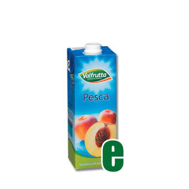 SUCCO PESCA VALFRUTTA 1 LITRO BRIK