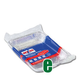 2 VASCHETTE ALLUMINIO 8 PORZIONE OTTIMO
