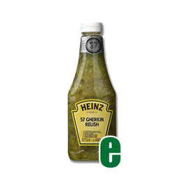 HEINZ 57 GHERKIN RELISH KING KONG ML 875