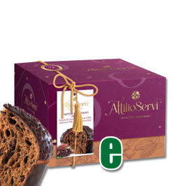 PANETTONE FARCITO CIOCCOLATO CACAO CRIOLLO ATTILIO SERVI KG 1