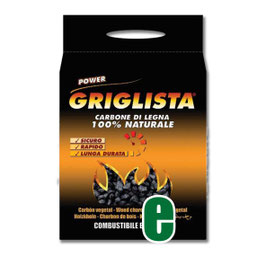 CARBONE VEGETALE IL GRIGLISTA KG 2