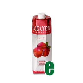 RUBY RED CRANBERRY 1 LITRO BRIK