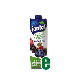SUCCO BOSCO MIX SENZA ZUCCHERI AGGIUNTI SANTAL 1 LITRO BRIK