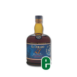 RUM EL DORADO 21Y CL 70