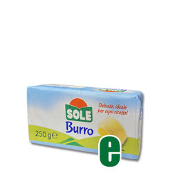 BURRO CLASSICO SOLE GR 250