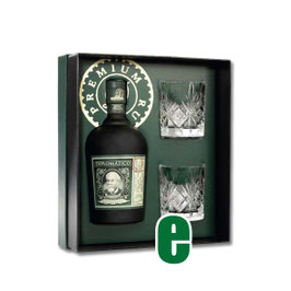 FARDO RUM DIPLOMATICO RESERVA EXCLUSIVA 40% CL70 + 2 BICCHIERE