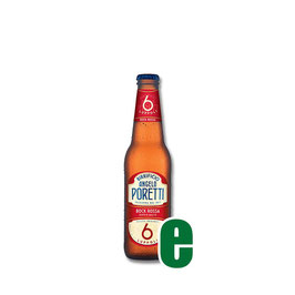 BIRRA PORETTI 6 LUPPOLI BOCK ROSSA CL 33