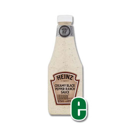 HEINZ CREAMY BLACK PEPPER RANCH SAUCE KING KONG ML 875