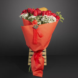 FASCIO ROSE ROSSE 80/90 cm