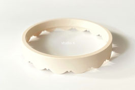スカラップ リム 5" Holly