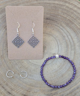 Amethyst Schmuck-Set