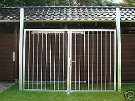 Einfahrtstor, Stabfüllung