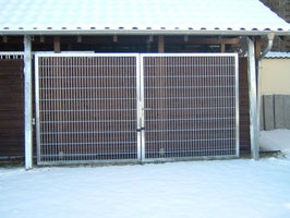 Einfahrtstor, Stabgitter
