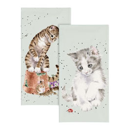 Wrendale Designs Papiertaschentuch "Katze"