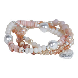 The Moshi Schmuck Armband Vea, orange/silber