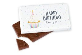 Schokolade "Happy Birthday"