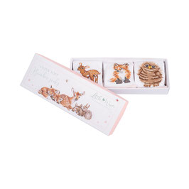 Wrendale Designs Babysocken-Set "Little Forest"