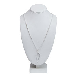 The Moshi Schmuck Halskette Amalia, weiss/silber