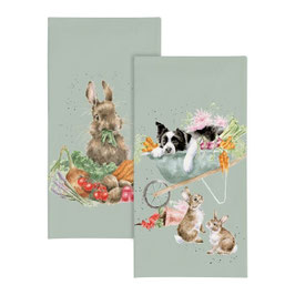 Wrendale Designs Papiertaschentuch "Gartenfreunde"