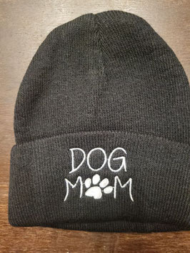 Mütze schwarz - Dog Mom - Uni